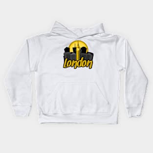 London Skyline Sunrise Kids Hoodie